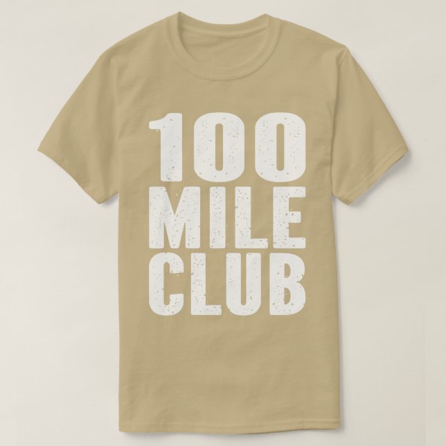 Camiseta 100 Mile Club Run Adventure Fell Ultra Run Trail R (Frente do Design)