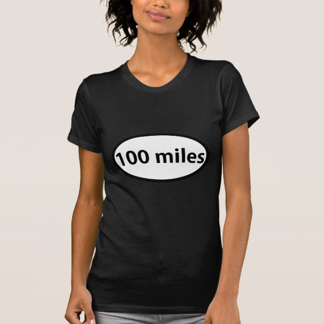 Camiseta 100 milhas (Frente)