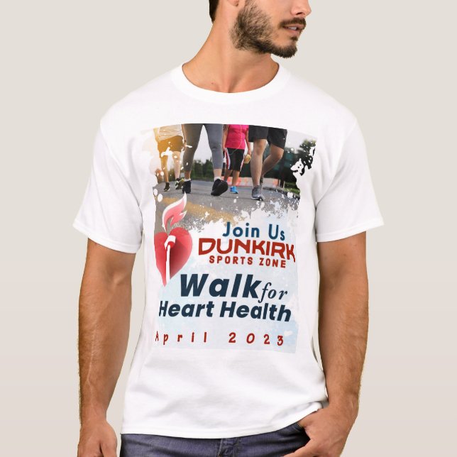 Camiseta 100 milhas em abril T-Shirt (Frente)