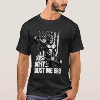 Camiseta 100 Natty Bro Confie Em Mim Piada Esteroide Engraç