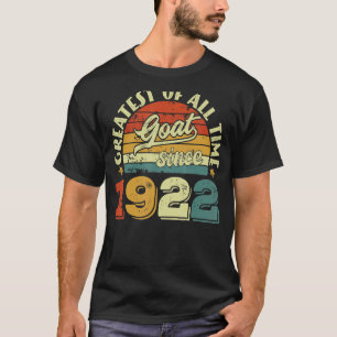 Camiseta 100.o Aniversário, 100 anos, CAPAÇA desde 1922