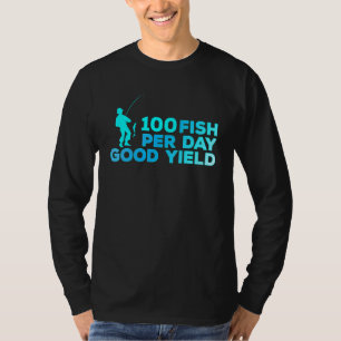 Camiseta 100 Peixes Por Dia De Bom Rendimento Vintage Diver