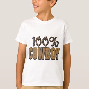 Camiseta 100 Por Cowboy