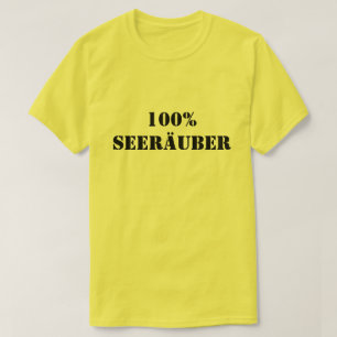 Camiseta 100% Seeräuber 100% Balão