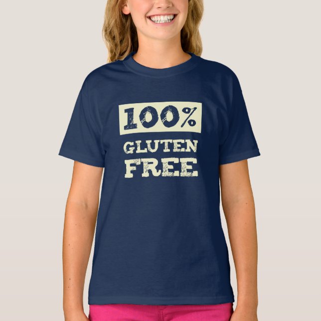 Camiseta 100% sem glúten (Frente)
