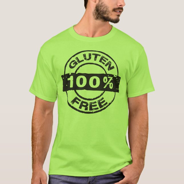 Camiseta 100% sem glúten (Frente)