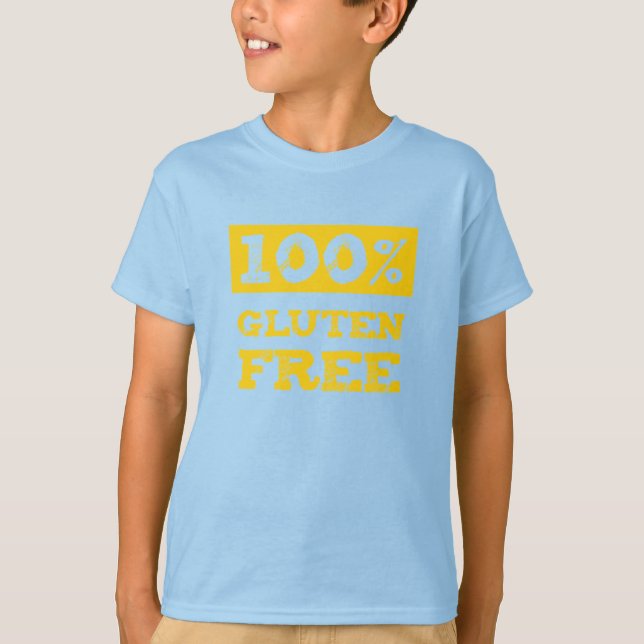 Camiseta 100% sem glúten (Frente)