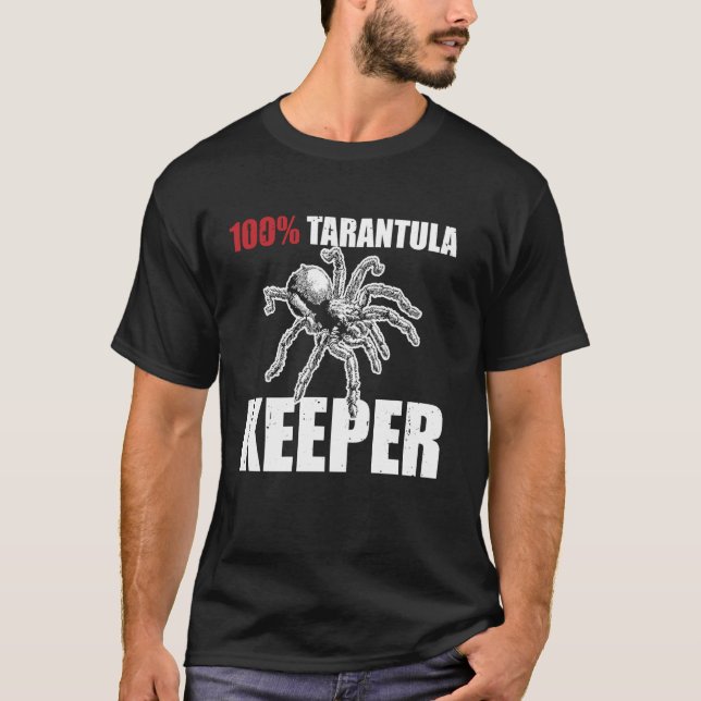 Camiseta 100 Tarantula Keeper Bird Spider (Frente)