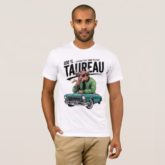 CAMISETA 100 % TAUREAU