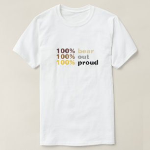 Camiseta 100% Urso