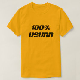 Camiseta 100% Usunn| 100% Não Saudável