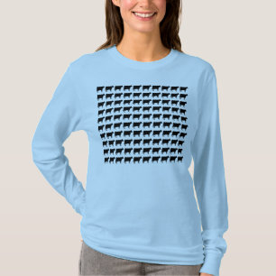 Camiseta 100 Vacas - Preto