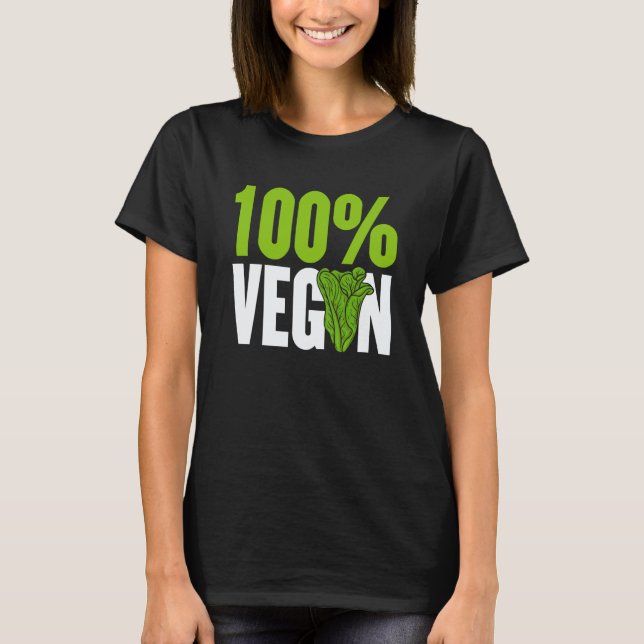 Camiseta 100 Vegano (Frente)