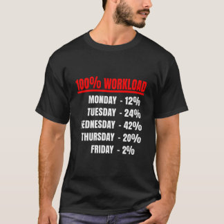 Camiseta 100 Workload Effectiveness Office