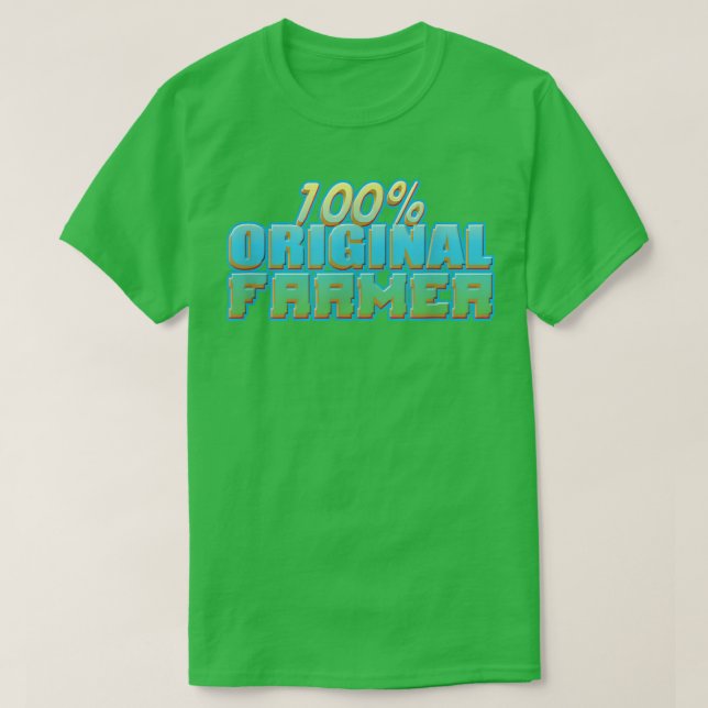 Camiseta 100Agricultor original (Frente do Design)