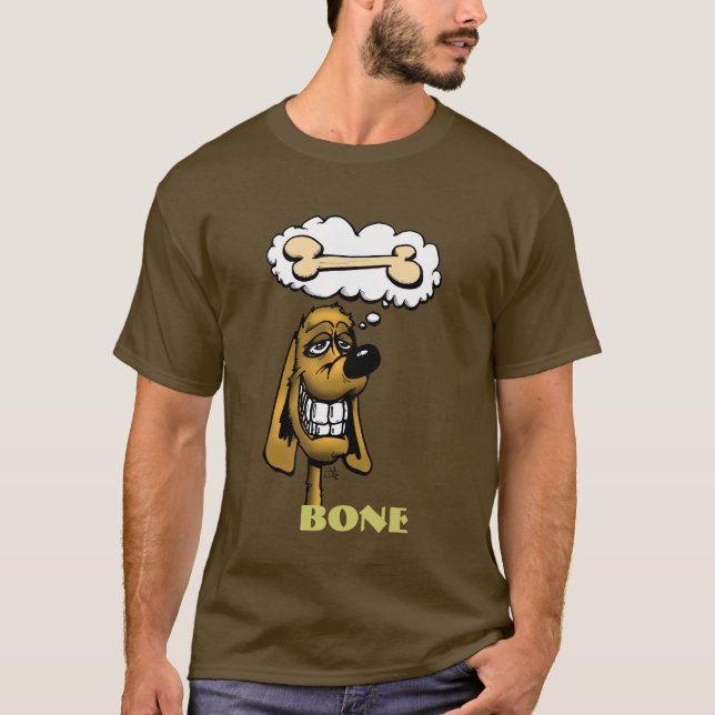 Camiseta 100Dog, OSSO (Frente)
