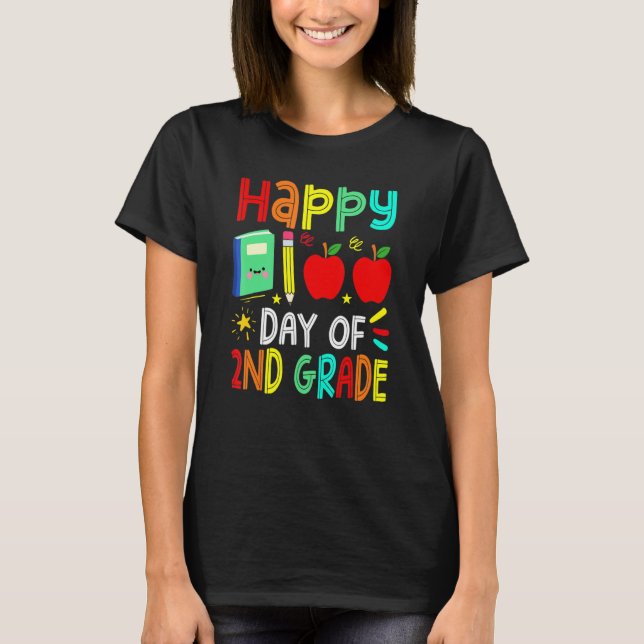 Camiseta 100th Day Of 2nd Grade Teachers Costume 100 Days S (Frente)
