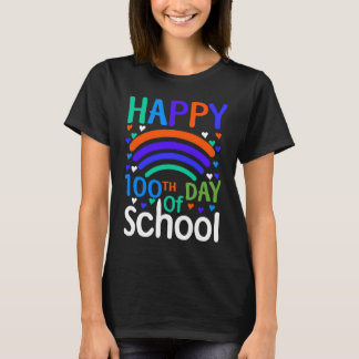 Camiseta 100th Day Of School 100 Days Teacher Students Boys