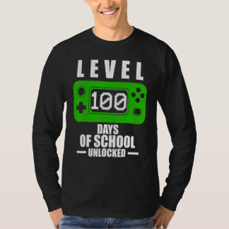 Camiseta 100th Day of School Boys 100 Days of School Gaming