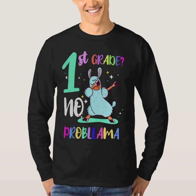 Camiseta 100th day of school llama for child (Frente)