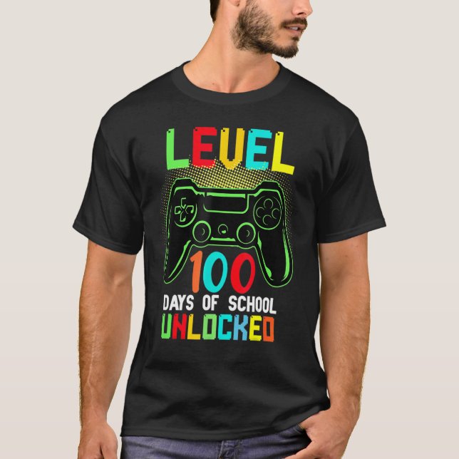 Camiseta 100th Day Of School Shirt Teachers Students Kids 1 (Frente)