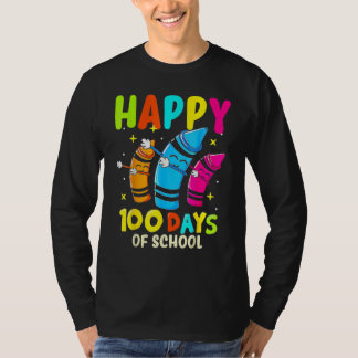 Camiseta 100th Day Of School Teacher 100 Days Smarter Rainb