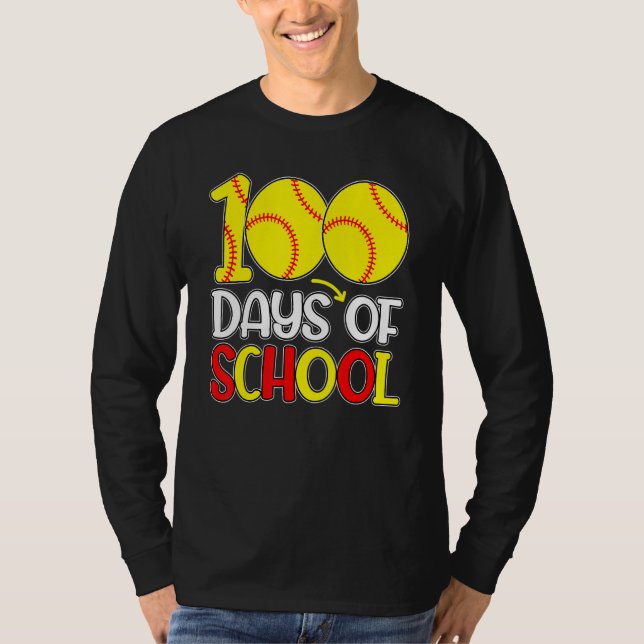 Camiseta 100th Day Of School Teacher Boys Girls 100 Days So (Frente)