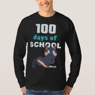 Camiseta 100th Day of School Teacher Kitten Kitten