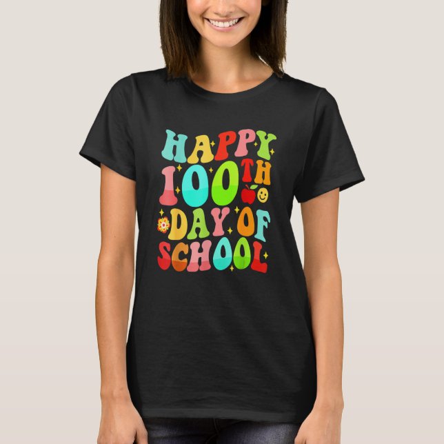 Camiseta 100th Day Of School Teachers Costume 100 Days Stud (Frente)