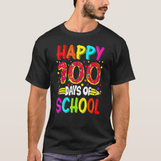 Camiseta 100th Day Of School Teachers Kids Child Happy 100 