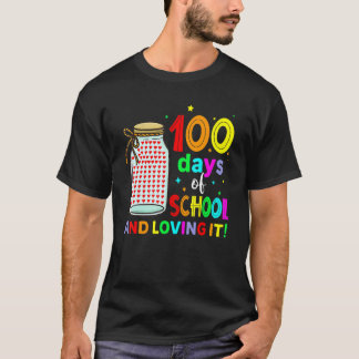 Camiseta 100th Day Of School Teachers Kids Cute Happy 100 D