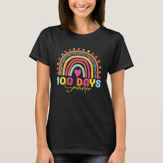 Camiseta 100th Days Of School Teacher 100 Days Smarter Cute