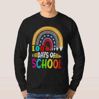 Camiseta 100th Days of School Teacher Kids - 100 Days Smart