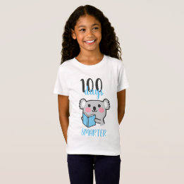 Camiseta 100th dias do koala da escola