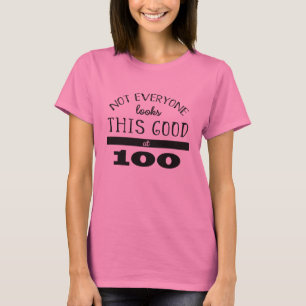 Camiseta 100th T-shirt do vovô da avó do aniversário