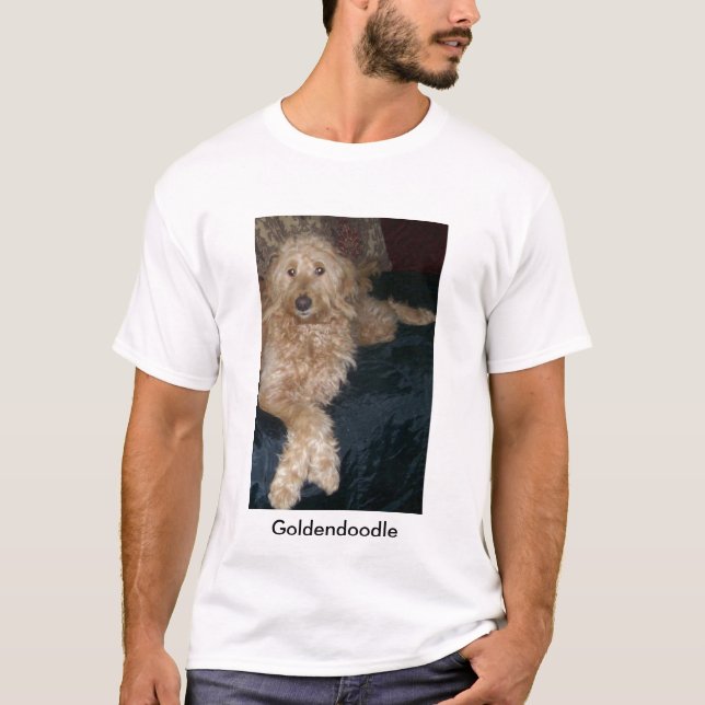 Camiseta 101_1570, Goldendoodle (Frente)