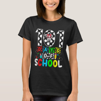 Camiseta 101 Days of School Dalmatian Dog Fuuny 100th Day o