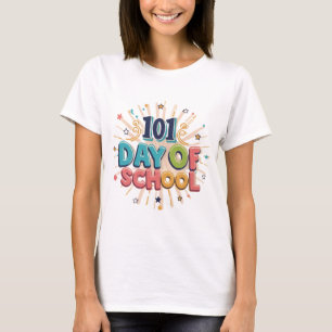Camiseta 101 Dias De Escola