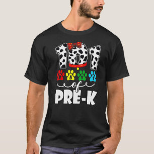 Camiseta 101 Dias de Escola Pré-Cão K 100 Dias de Estudante