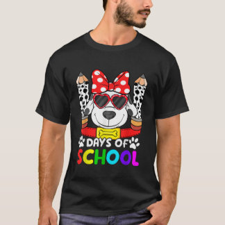 Camiseta 101 Dias De Estudante Escolar 100 Dias Mais Inteli
