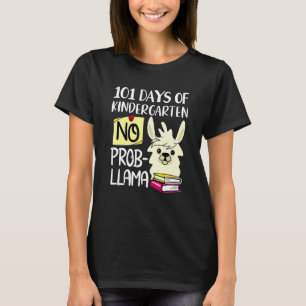 Camiseta 101 Dias De Jardim De Infância Sem Prob Lama 101 D