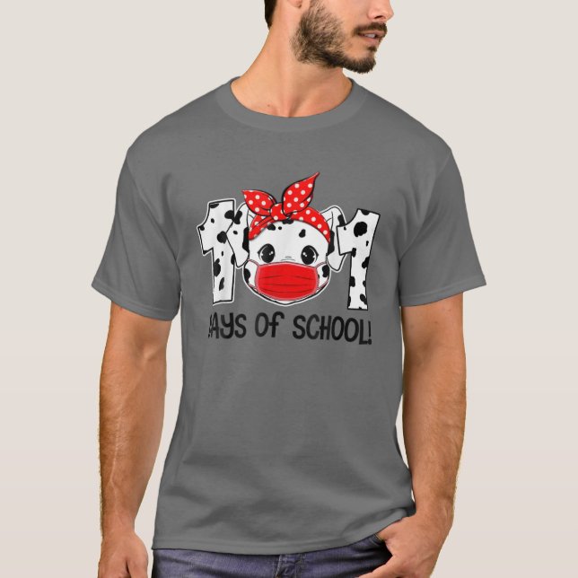 Camiseta 101 Dias De Professores Crianças (Frente)