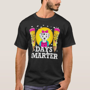 Camiseta 101 Dias Mais Inteligentes 100 Dias De Estudante T