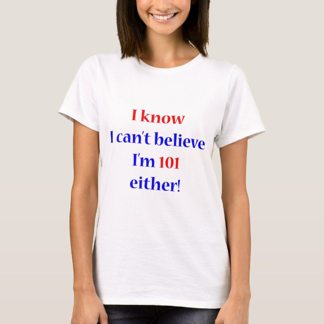 Camiseta 101 qualquer um (Frente)