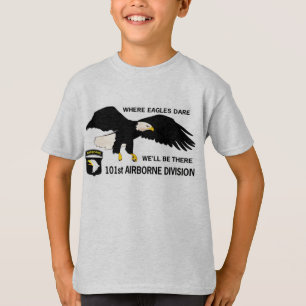 Camiseta 101st DIVISÃO AEROTRANSPORTADA