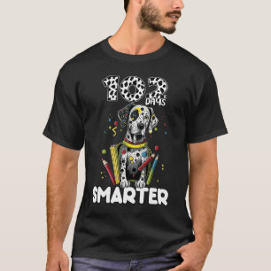 Camiseta 102 Days Smarter Dalmatian Dog 102 Day Of School K