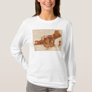 Camiseta 103 canceres, tumor NY, NJ, Nova Inglaterra