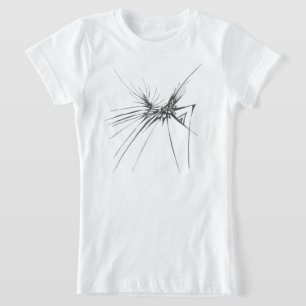 Camiseta 104 Arte de Tatuagem Tribal Abstrata Preto e Branc