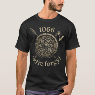 Camiseta 1066 Patrimônio Viking Nunca Esqueça