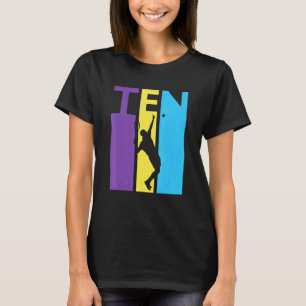 Camiseta 10.º Aniversário 10 Tênis Coloridos Aniversário 10